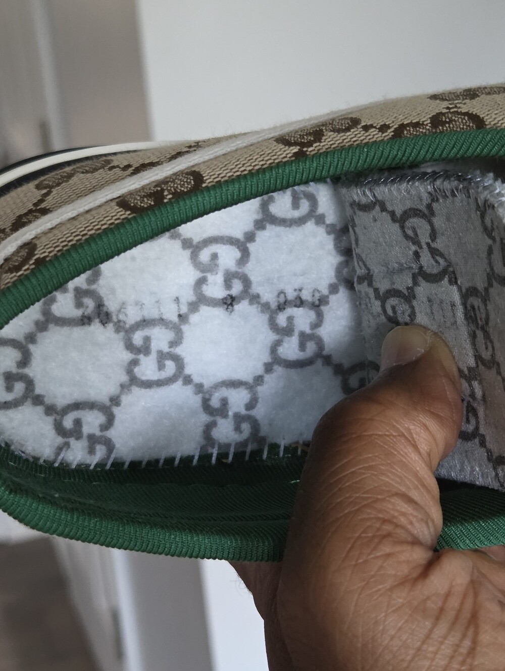 GUCCI 1977 Canvas Sneaker (Men's Size 8/Fits Like a US Size 9) - Worn Once - Picture 15 of 16